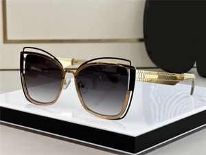 New fashion design sunglasses 1096 exquisite cat eye metal frame popular and generous style UV400 protection glasses