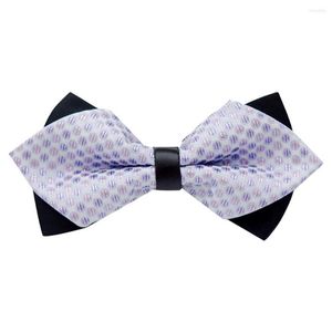 Bow Ties vuxna unisex Classic Tie Fashion Novelty Parties Classics Wedding Party Justerbar bowtie slips tiea0323