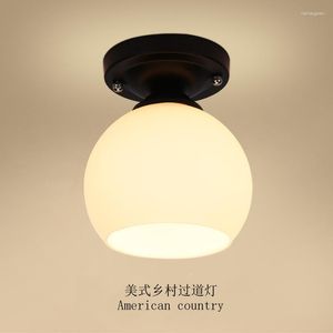 Taklampor Modern LED Rustik Flush Mount Light Color Changing Fixture Lamp Cover Shades Kitchen