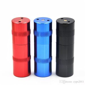 Tubi per fumatori Raccordi per smerigliatrice barra cilindrica per fumo dispositivo per fumare in metallo