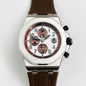 2023 U1 Top Supper AAA Watch Mens Watchmes Механические часы наручные часы 42 мм мягкий резиновый ремешок для сапфировой водонепроницаемы