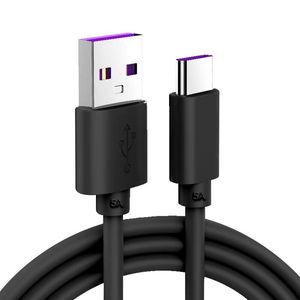 5A Super Fast Charging USB Snabb Snabbladdning 1M 3ft Typ C USB Data Sync Charger Cable f￶r Samsung S8 S20 Obs 10 LG Huawei Mate 30 Pro