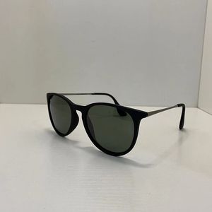 Gepolariseerde lens liepglas klassiek merk retro dames zonnebril luxe ontwerper brillen bril ronde zonnebril UV -bescherming bril met doos 4171