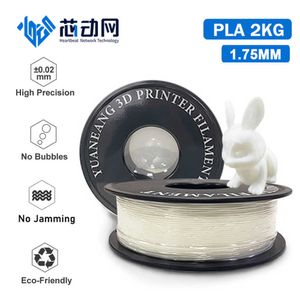 PLA 3D Printer Filament 2kg 1.75mm Dimensional Accuracy 0.02mm Printing Materials For Pen