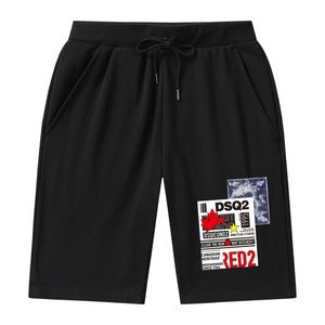 shorts dsq2 shorts masculinos de verão de algodão respirável para treinamento de cinco pontos fitness para exercícios de basquete