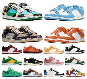 Authentic Dunks shoes Concepts Orange Lobster StrangeLove Skateboards UNC Low Pine Green Off Black White Panda Chunky Dunky Syracuse Kentucky Men Women Sneakers