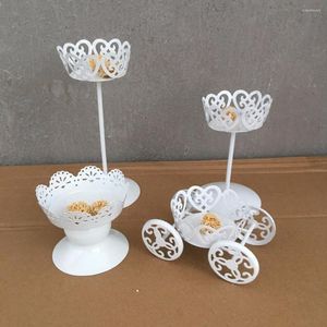 Świece Holders 1PC Style Europe Metal Wedding Iron Holder Partia Candlestick Dekoracja domu Creative Craft Me 011