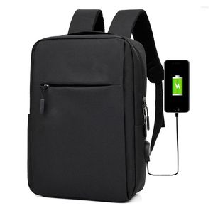 Plecak 15,6 -calowy laptop dla mężczyzn Kobiety Rucksack Travel Business Causal School Torba z USB Charging College Notebook Day Pack