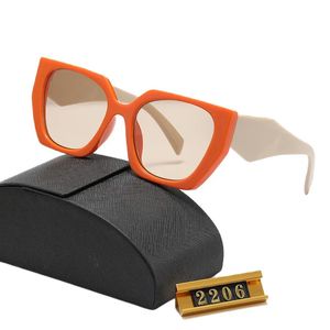 Óculos de sol Top para homens Designer Full Frame Design de moda Os óculos de sol vintage Popula estilo misto colorido UV 400 Proteção Eyewear ao ar livre com caixa