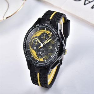 Berühmte design männer Große Uhr Edelstahl Qualität Männlich Quarz uhren Casual mode sport Mann Silikon strap Marke frauen Wris255H