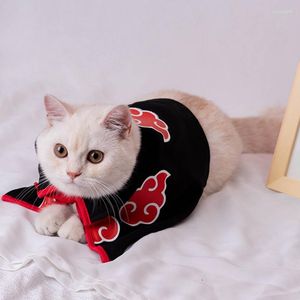 Cat Costumes Christmas Pet Dressing Up Funny Cloak Dog Cape Leisure Tops Teddy Bear Small Anime Cosplay Costume Home Wear