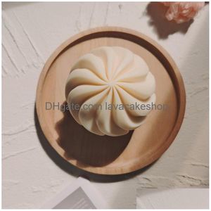 Candles Swirl Ball Candle Mold Geometric Sphere Spiral Sile Molds Unique Wavy Modern Twirl Round Mod 220531 Drop Delivery Home Garden Dhkld