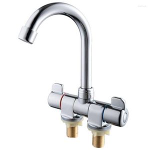 Kitchen Faucets Faucet Swivel RV High-End For Camper Travel Trailer Retail