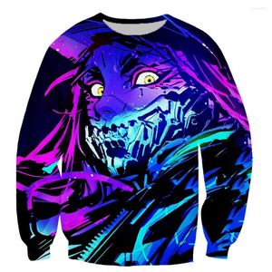 Herren Hoodies League Of Legends Lustige Mode Lange Ärmel 3D-Druck Reißverschluss/Hoodies/Sweatshirts/Jacke/Männer/Frauen Tops Drop