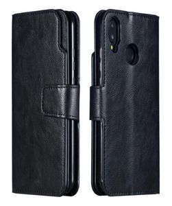 9 tarjetas Case de teléfono de billetera de cuero para Huawei Honor Lite P30 P20 Pro P10 P9 Mate 20 10 Flip Cover Bookcase1574438