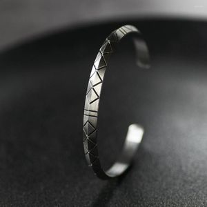 Bangle Norse Viking Futhark Bracelet Men Scandinavian Jewelry Vikings Pagan Symbol For Women Dropship SS-104