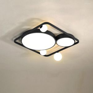 Tavan Işıkları Modern LED LAMP Yaratıcı Tasarım Aydınlatıcı Işık Minimalist Ev Dekoru İç Mekan Aydınlatma Armatürleri
