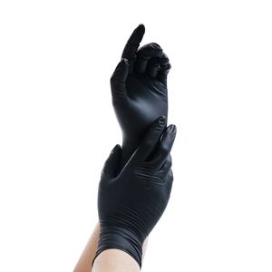 6 пар, продаваемых нитрил-медицинскими одноразовыми одноразовыми, ручные перчатки без дешевой цены