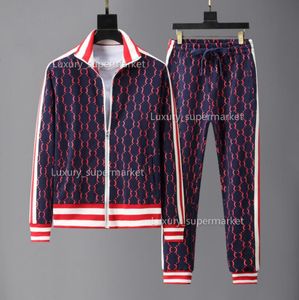 Designerskie dresy G print męskie Casual Street rozrywka moda Streetwear pulowerowe bluzy z długimi rękawami płaszcz i spodnie zestaw bluz z kapturem AAAAA6