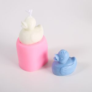 Cute Duck Cake Mold DIY Aromatherapy Candle Mold for Baking Bakeware 122608