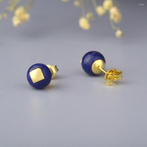 Серьги-герметики Miqiao Fine Jewelry для женщин 925 Серебряное серебристое золото.