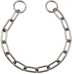 Dog Collarsブランド最高品質202ステンレススチールメタルペットトレーニングチョークカラースリップヘビチェーン1PC/ロットサイズS M L