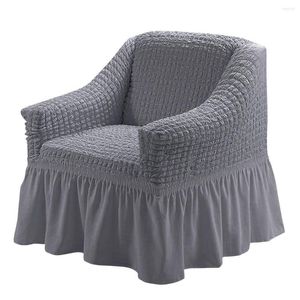 Stol t￤cker fast f￤rg elastisk soffa t￤ckning f￶r vardagsrum tryckt rutigt stretch sektionslipcovers soffa enstaka s￤te