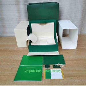Säljer av högsta kvalitet gröna eviga klockor lådor högklassiga klockor original lådpapper kortpapper handväska 0 8 kg för 116500 12287n