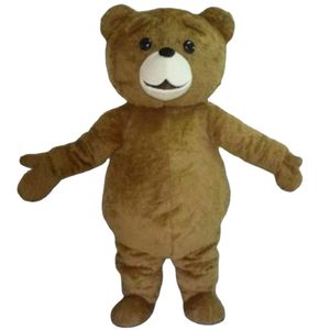 Björn av Teddy Mascot Costume Dress för Halloween Fancy Stage Performance Props Anime Adult Christmas Gift Birtht Party