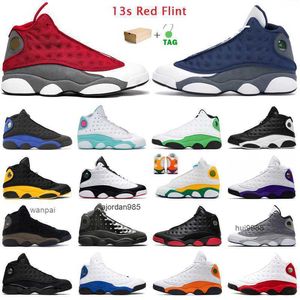 Erkekler 13s Basketbol Ayakkabıları Jumpman 13 Kırmızı Flint Hyper Royal Aurora Yeşil Gri Toe Mens Trainers Spor Spor Ayakkabıları Kutu Jordam