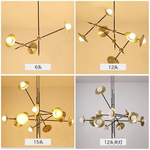 Kolye lambaları Vintage LED Demir Işık Tavan Endüstriyel Aydınlatma Dekorasyonu Luminaria de Mesa Chandelier Lüks Tasarımcı