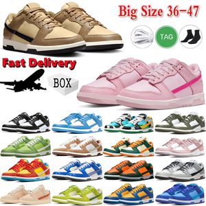 best selling sb low triple pink shoes Panda mens sneakers Why So Sad Syracuse Dark Driftwood Team Green University Blue outdoor lows sports trainers