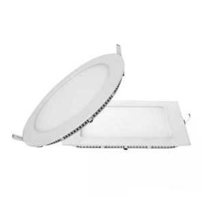 Dimmable Led Panel Lights 9W/12W/15W/18W/21W 110-240V Led Ceiling Recessed down lamp SMD2835 downlight With driver