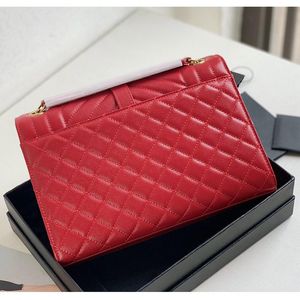 7A quality designers Womens handbags envelope bag fashion grain embossed leather cross body messenger designers chain shoulder bags