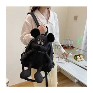 Designer Cute Cartoon Mouse Bag Mens Womans Lovers Tote Shoulder Handbag Messenger Casual Fashion Brand Luxury Basketball School Laptop Backpack