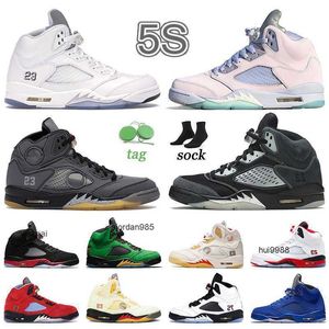 2022 Jumpman 5 5s Mens Outdoor Shoes Newest Easter Concord Shattered Backboard Green Bean Sneaker Classic Black Cat What The Paris Michigan JORDAM