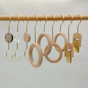 Hangers Stores Selling Clothes Pants Scarf Solid Wooden Hooks Home Storage Garment Hat Rack Bedroom Goods Closet Organizer Shelf