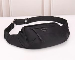 Famosa borsa in nylon di design intero Marsupio riciclato da uomo marsupio classico Saffiano marsupio tote petto tracolla tracolla Lux331i