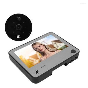Deurbellen video deurbel camera deur Peephole kijker App Control 4.3 inch zink legering shell lange batterijduur voor thuisbeveiliging