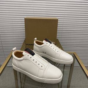 Top masculino sapatos cravejados elegantes, designer de couro real, estilo rocha de rocha unissex solas vermelhas sapatos de luxo feminino diamante incrustado sapato casual 00177