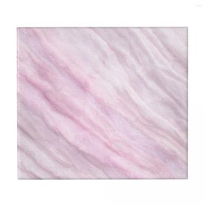 Table Mats Drying Mat Pale Pink Pastel Marble Heat Insulation Holder Dish Cup Draining Pad Kitchenware