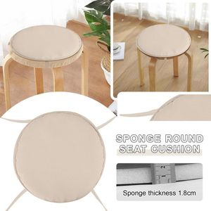 Pillow Round Garden Chair Pads Seat For Outdoor Bistros Stool Patio Dining Room Four Ropes BT