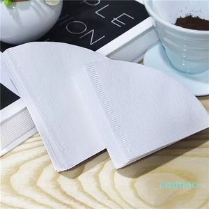 Cone Shape Coffee Filter Bag 50 Pieces Hand Brewed Coffees Filters Paper Bags Cafe Powder Papers New Arrival 8nb L1
