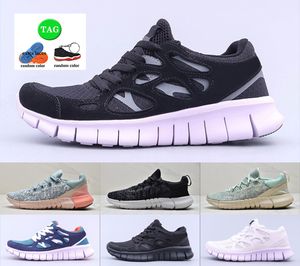 Free Run 2 Mens Running Shoes Trainers 5 FN Triple Black White Red Racer women Sports Sneakers Barefoot Light Photo blue Orange Adult zapatos
