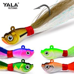 Ultra Minnow Bucktail Jig Head Striper Fluke Bass Teaser Lure Economy Fishing Lures