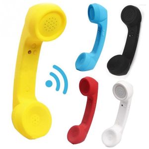Microphones Wireless Bluetooth-compatible Retro Receiver Anti-radiation Telephone Handset External Microphone Call Accessories