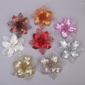 Christmas Decorations 1PC Celebration Onion Powder Hollow Decoration Flowers Tree Garland Ornaments Pendant