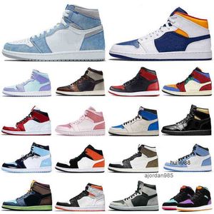 2023 Great Seller 1s Men Basketball Shoes 1 Hyper Royal Banned Bred Shadow Chicago Women Mens Trainers Sports Sneakers andningsbara grossist Jordon Jordab