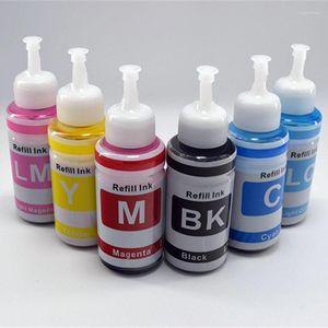 Ink Refill Kits XIJIN 70ml 6 PCS Universal Kit For L800 L801 L805 L810 L850 L1800 L351 L353 L551 Printer Cartridge Ciss