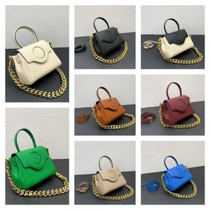 Candy Chain Bag Small Tote Bags Women Handbags Luxury Crossbody Shoulder Bags Nano Baguette Pendant Purse Genuine Leather Wallets Twist Lock Pouch Gold Hardware